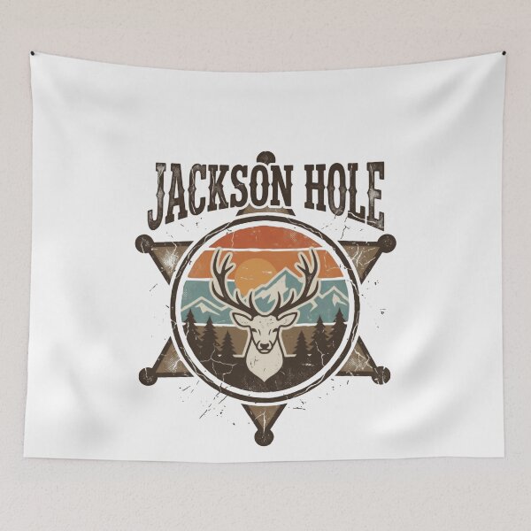 Item preview, Jackson Hole Wyoming Outdoor Adventure Wildlife Mountains designed and sold by Simsimah26Parks.