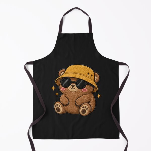 Item preview, Bear Streetwear Embroidery Patch Cute Kawaii designed and sold by ColorSplash123.