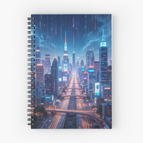 Item preview, Neon Rain of Tomorrow designed and sold by Undersea Ai Art.