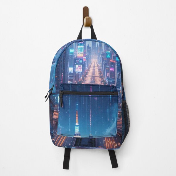 Item preview, Neon Rain of Tomorrow designed and sold by Undersea Ai Art.