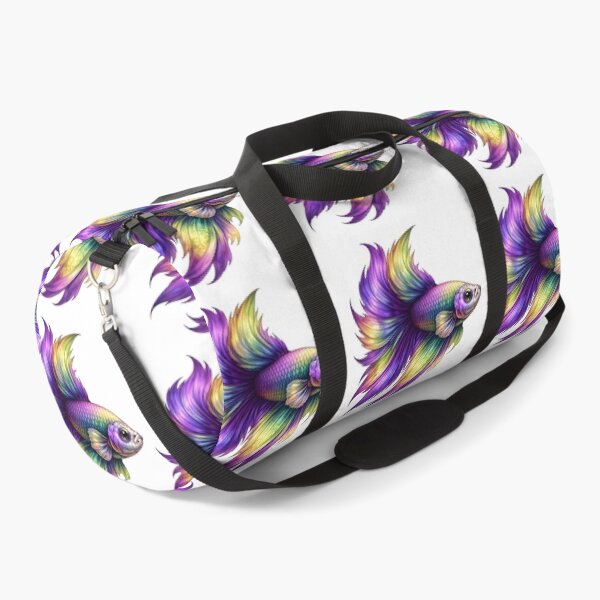 Item preview, Vibrant Purple Betta Fish designed and sold by Shelley Loewnau-Jones Studio.