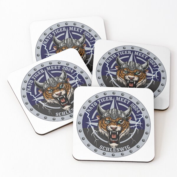 Item preview, Official Commemorative Patch for NATO Tiger Meet 2024 in Schleswig designed and sold by CharlieDesings.