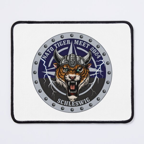 Item preview, Official Commemorative Patch for NATO Tiger Meet 2024 in Schleswig designed and sold by CharlieDesings.