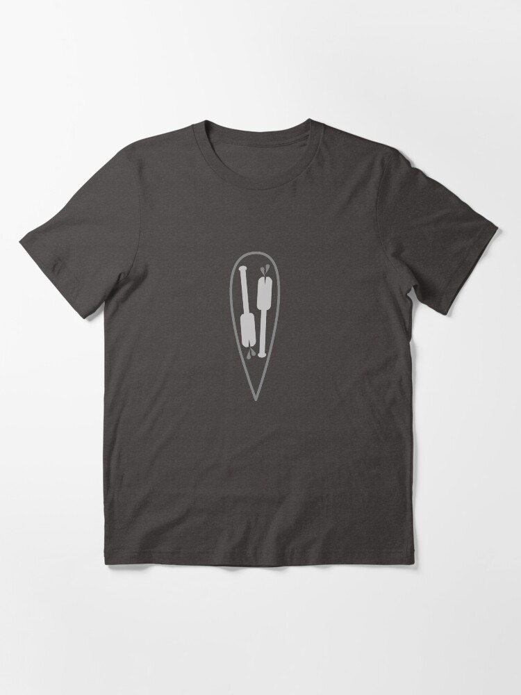 Alternate view of Board and Oars Vertical Essential T-Shirt
