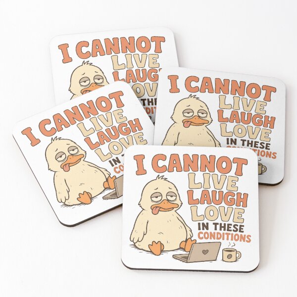 Item preview, Exhausted Duck Burnout Meme Coffee designed and sold by AMICO77.