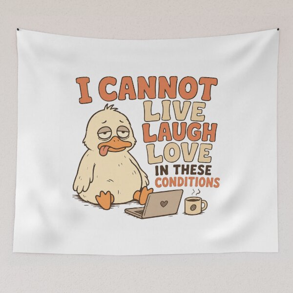 Item preview, Exhausted Duck Burnout Meme Coffee designed and sold by AMICO77.