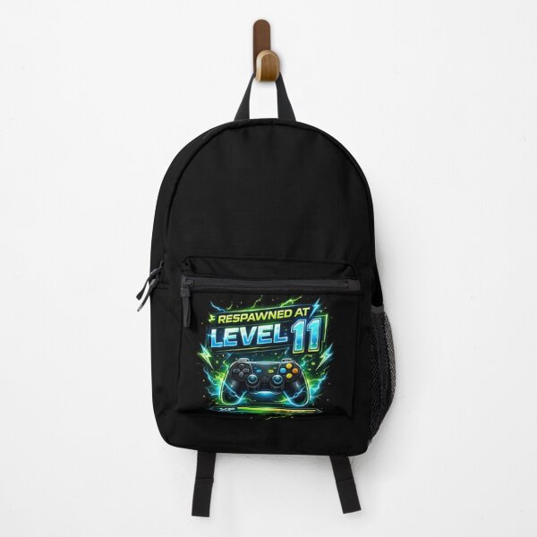 Item preview, Respawned at Level 11 Gaming Birthday – Funny Gamer Controller Design designed and sold by MartBook.