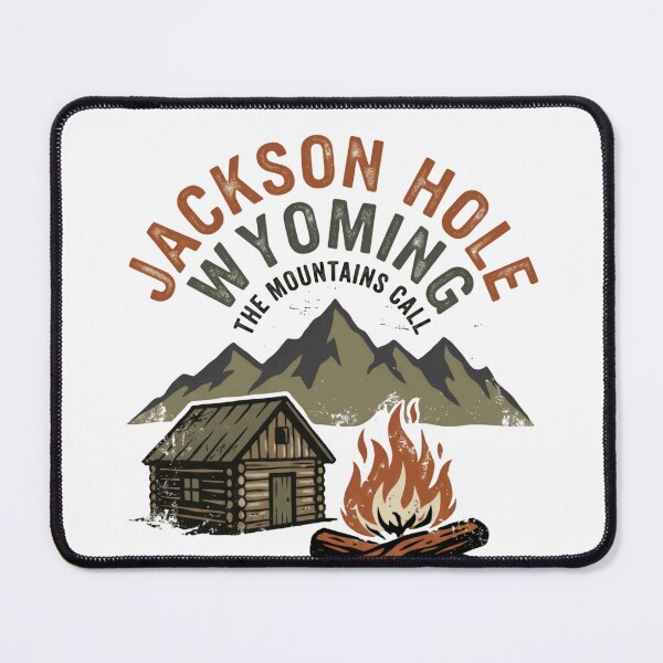 Item preview, Jackson Hole Wyoming The Mountains Call Since 1928 Outdoor Adventure Camping Hiking Travel designed and sold by Simsimah26Parks.