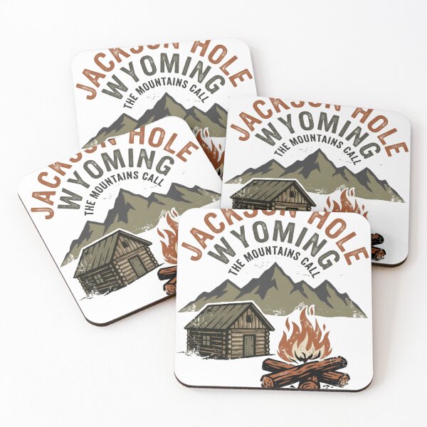 Item preview, Jackson Hole Wyoming The Mountains Call Since 1928 Outdoor Adventure Camping Hiking Travel designed and sold by Simsimah26Parks.