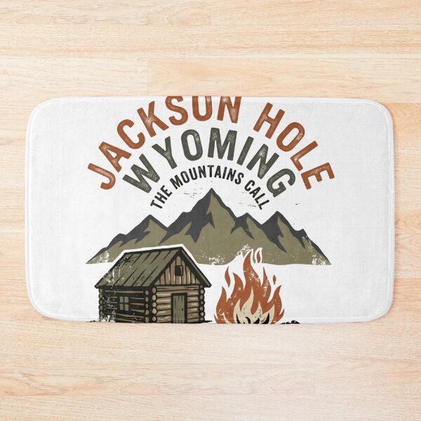 Item preview, Jackson Hole Wyoming The Mountains Call Since 1928 Outdoor Adventure Camping Hiking Travel designed and sold by Simsimah26Parks.