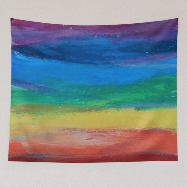 Item preview, Ckakran Light abstract hand-painted designed and sold by Susanna Schorr.