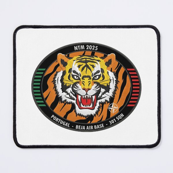 Item preview, Official Commemorative Patch for NATO Tiger Meet 2025 at Beja Air Base, Portugal designed and sold by CharlieDesings.