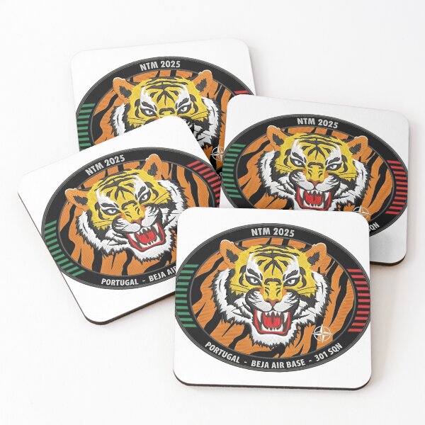 Item preview, Official Commemorative Patch for NATO Tiger Meet 2025 at Beja Air Base, Portugal designed and sold by CharlieDesings.