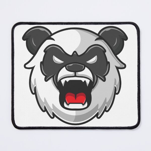 Item preview, Angry Roaring Panda Mascot Logotype designed and sold by cbarilnb.