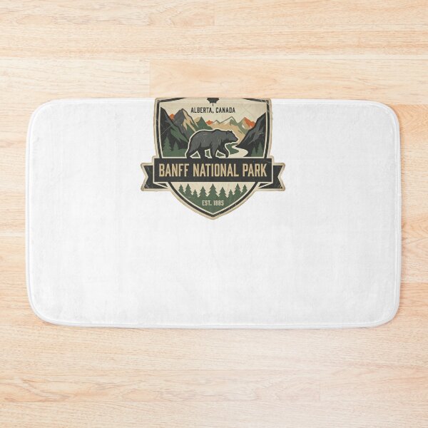Item preview, Banff National Park Alberta Canada Established 1885 Bear Mountain Wildlife Nature Outdoors Hiker Traveler designed and sold by Simsimah26Parks.