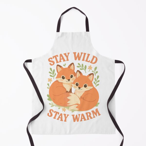 Item preview, Cute foxes in the forest – Stay Wild, Warm designed and sold by Pineapple-Tree.