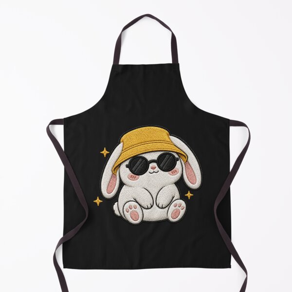Item preview, Lazy Bunny Embroidery Patch Cute Kawaii designed and sold by ColorSplash123.