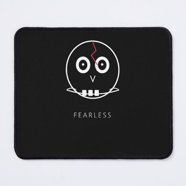 Item preview, Fearless Skull Dark Aesthetic Graphic designed and sold by DropedInk.