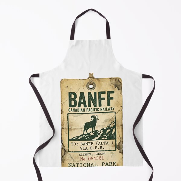 Item preview, Banff Canadian Pacific Railway National Park Alberta Canada Vintage Travel Souvenir designed and sold by Simsimah26Parks.