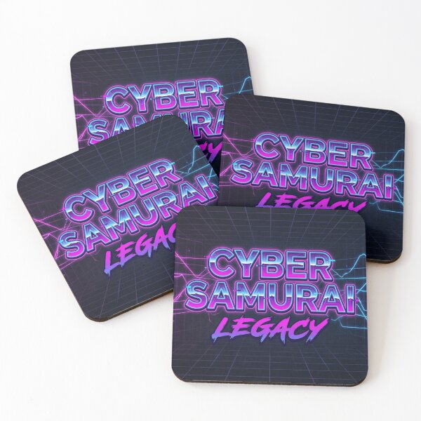 Item preview, Cyber Samurai Legacy Retro Synthwave designed and sold by drhett09.