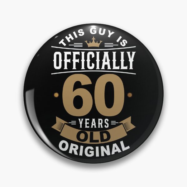 Item preview, This Guy is Officially 60 Years Old - 60th Birthday Retro Birthday Gift designed and sold by FernaRoje.