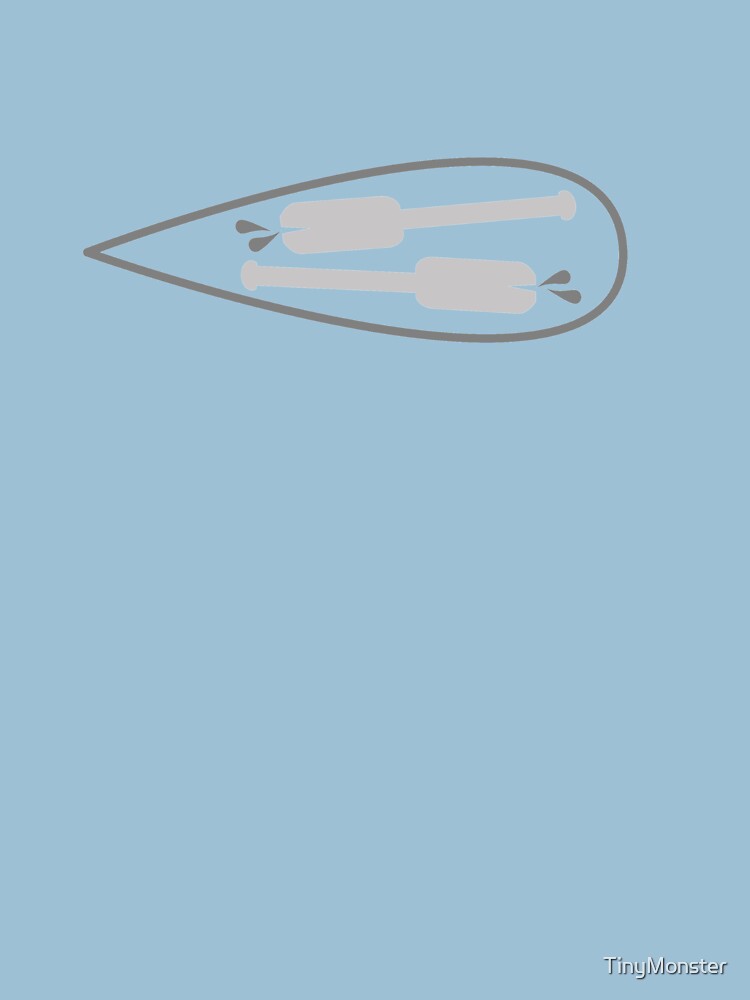 Board and Oars Horizontal by TinyMonster