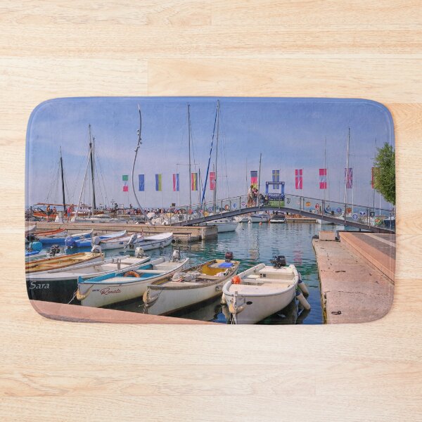 Item preview, The Pedestrian Bridge at Bardolino Marina designed and sold by Violaman.
