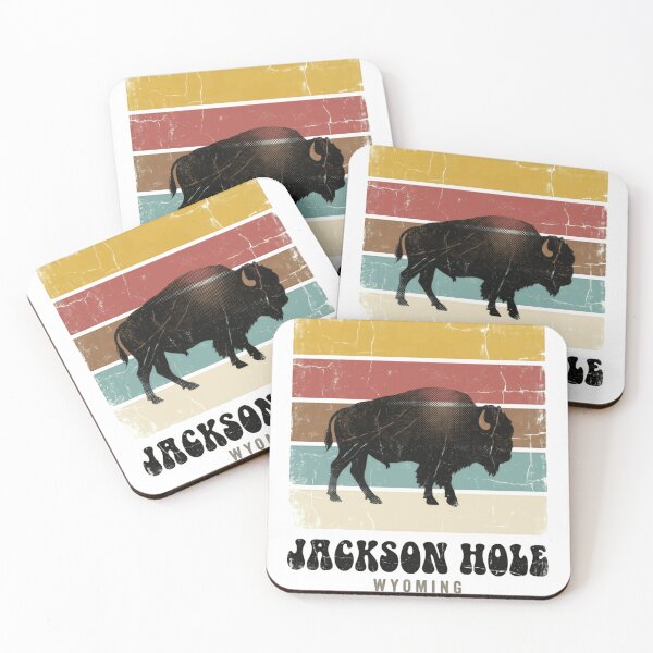 Item preview, Jackson Hole Wyoming Bison Grand Teton National Park Wildlife Explorer designed and sold by Simsimah26Parks.