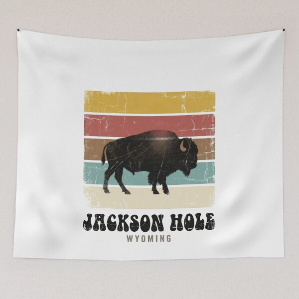 Item preview, Jackson Hole Wyoming Bison Grand Teton National Park Wildlife Explorer designed and sold by Simsimah26Parks.