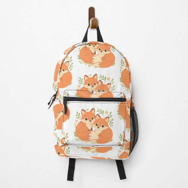 Item preview, Two cute foxes snuggled up in the forest designed and sold by Pineapple-Tree.
