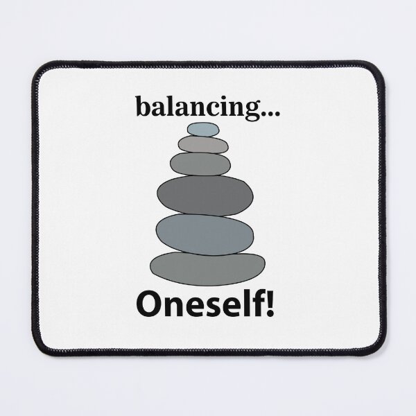 Item preview, Stone Balance Stack Balancing Oneself  designed and sold by Nisha Prabhu.