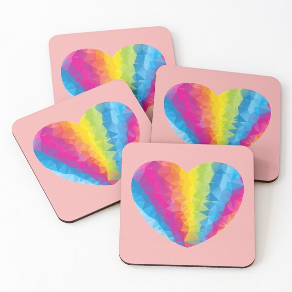 Item preview, Retro Rainbow Heart with Stars - Cute Colorful Sparkle Art designed and sold by SolutionsArt.