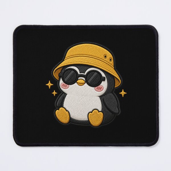 Item preview, Cool Penguin Embroidery Patch Cute Kawaii designed and sold by ColorSplash123.