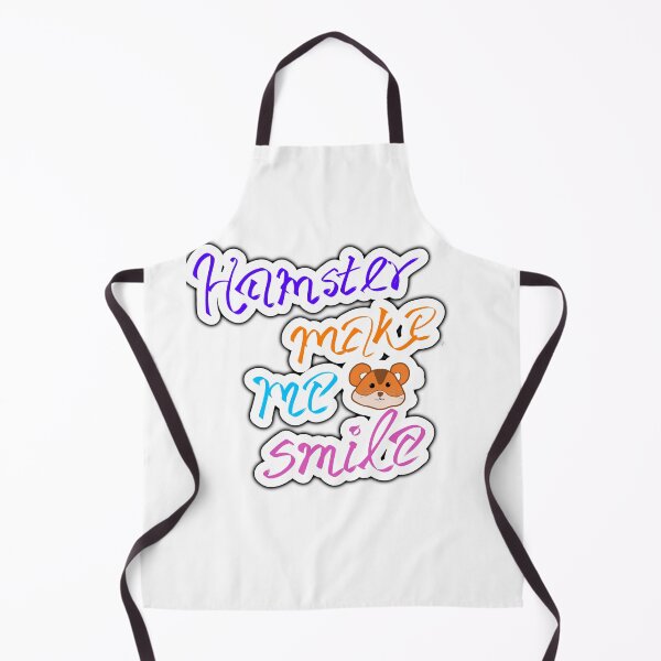 Item preview, Hamster Make Me Smile Sticker | Cute Kawaii Hamster Quote designed and sold by pn_terest.