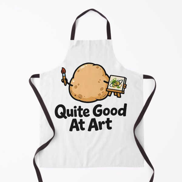 Item preview, Quite Good At Art Funny Potato designed and sold by Byte-shirt.