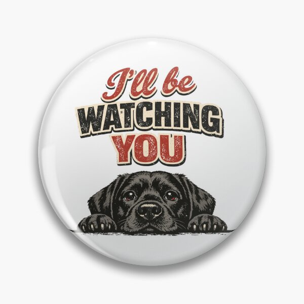Item preview, Black Labrador Retro Shirt - Watching You designed and sold by Pineapple-Tree.
