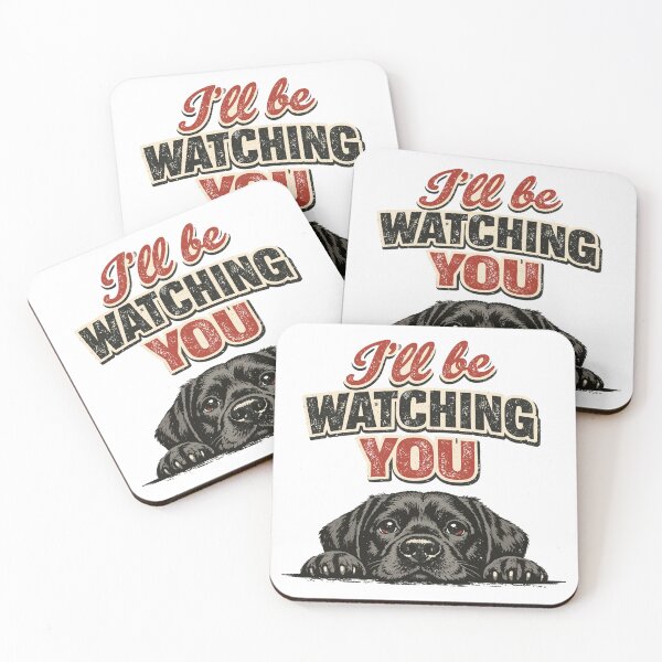Item preview, Black Labrador Retro Shirt - Watching You designed and sold by Pineapple-Tree.