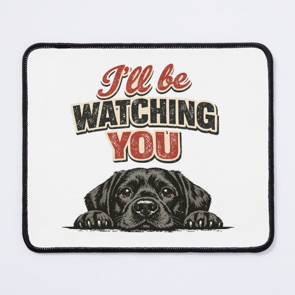 Item preview, Black Labrador Retro Shirt - Watching You designed and sold by Pineapple-Tree.