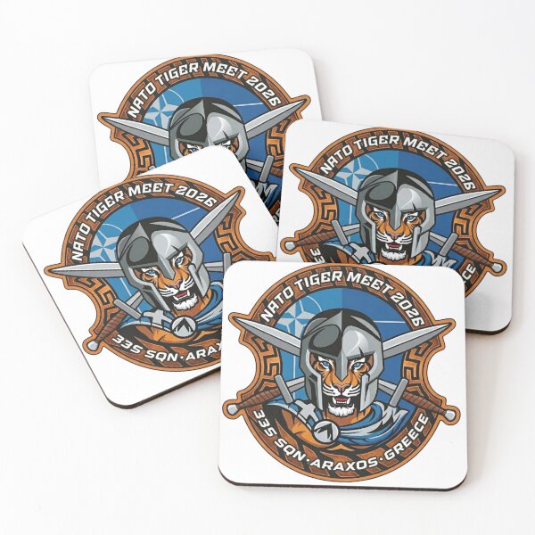 Item preview, Official Commemorative Patch for NATO Tiger Meet 2026 at Araxos Air Base, Greece designed and sold by CharlieDesings.
