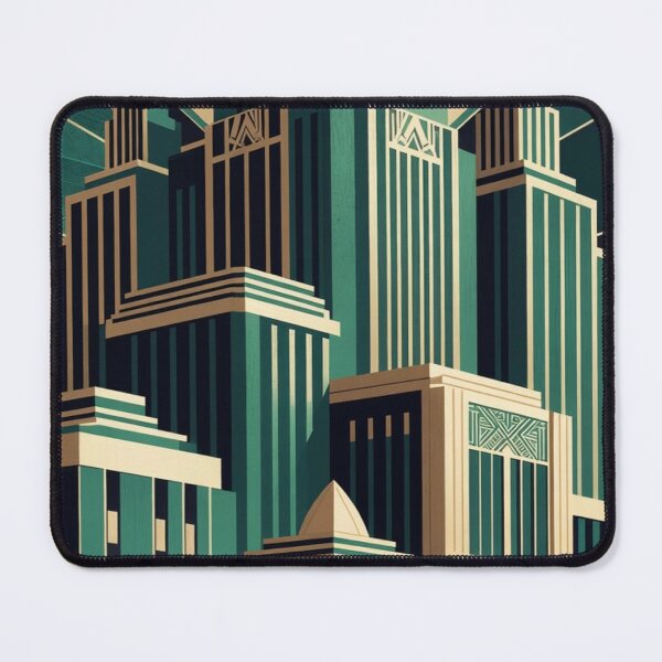 Item preview, Art Deco Building designed and sold by CharmingFlowers.