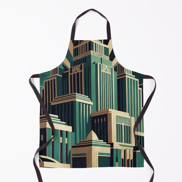 Item preview, Art Deco Building designed and sold by CharmingFlowers.