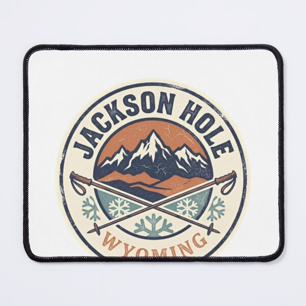 Item preview, Jackson Hole Wyoming Ski Snowboard Mountain Travel designed and sold by Simsimah26Parks.