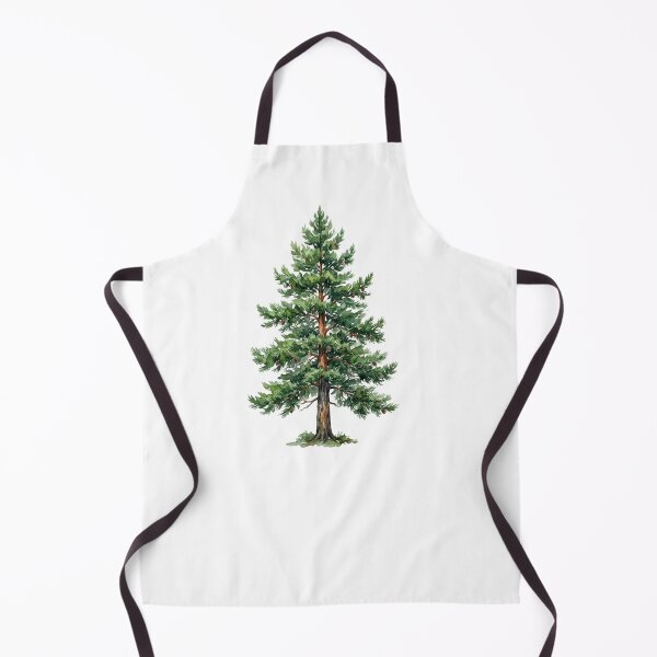 Item preview, Evergreen Tree Watercolor Painting  designed and sold by SOUFIANE1991.