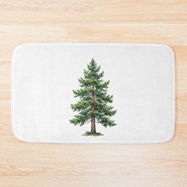 Item preview, Evergreen Tree Watercolor Painting  designed and sold by SOUFIANE1991.