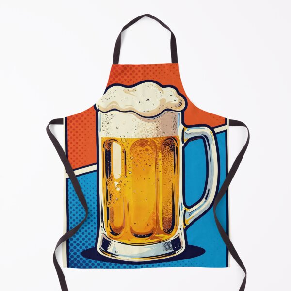 Artikelvorschau, Retro Pop Art Beer Mug Print Bold Colors entworfen und verkauft von Fariks.