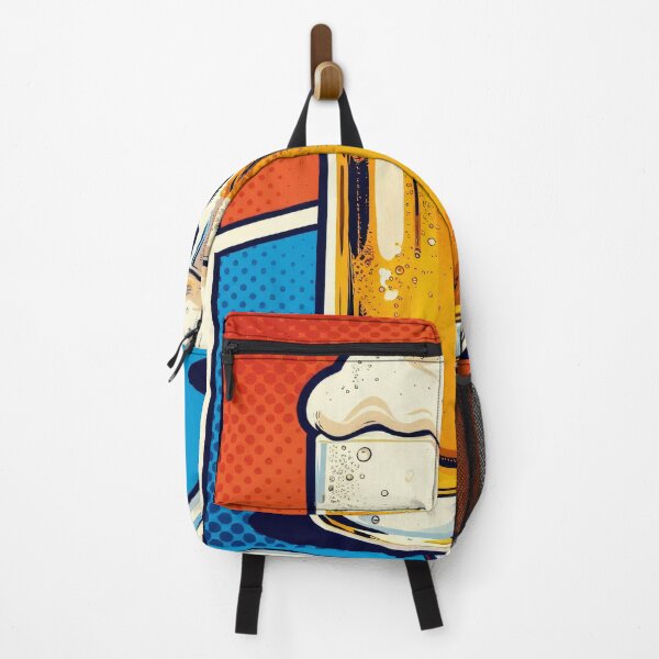 Item preview, Retro Pop Art Beer Mug Print Bold Colors designed and sold by Fariks.