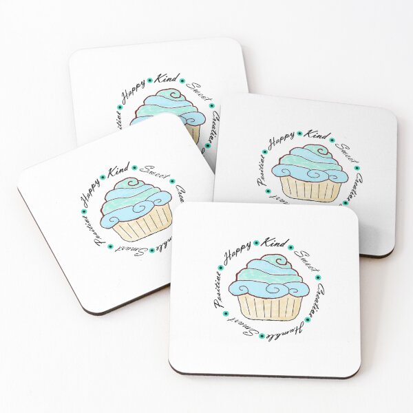 Item preview, Cute Positive Affirmation Cupcake Illustration designed and sold by Isabeles Crafts.