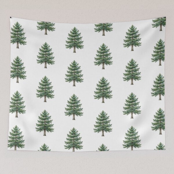 Item preview, Evergreen Tree Watercolor Painting  designed and sold by SOUFIANE1991.