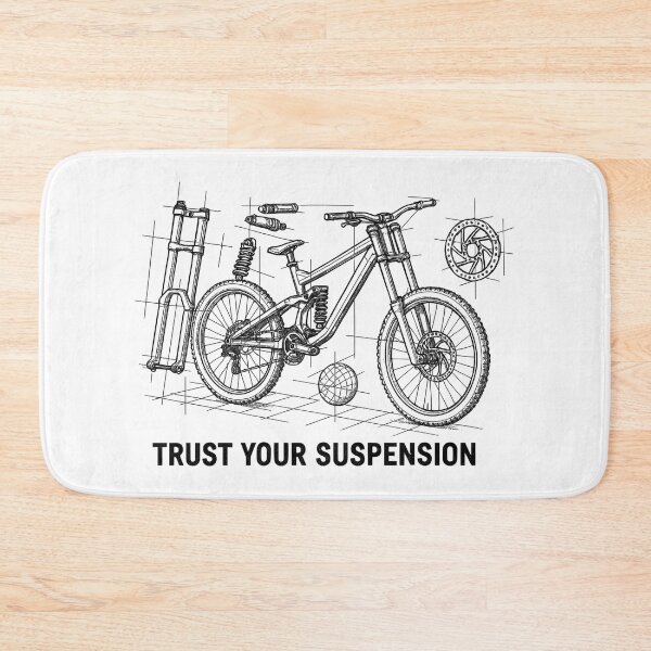 Item preview, Trust Your Suspension - DH Bike Exploded View designed and sold by Pineapple-Tree.