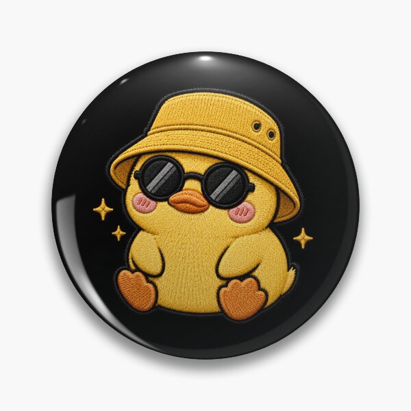 Item preview, Baby Duck Embroidery Patch Cute Kawaii designed and sold by ColorSplash123.